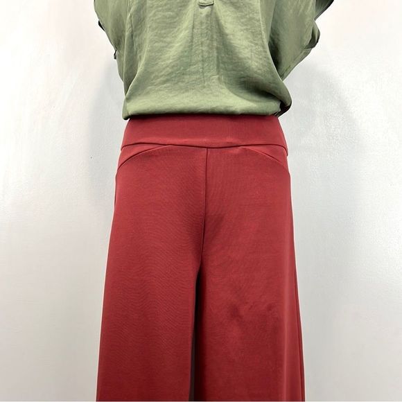 7th Avenue Red Wide Leg Pants - Picture 3 of 10